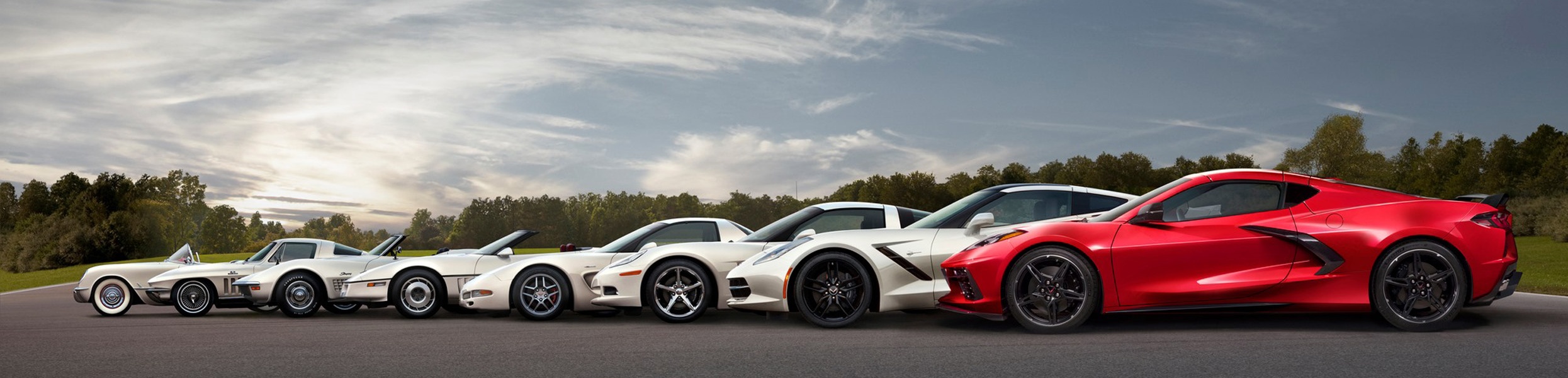 ...osem generácií legendy Corvette